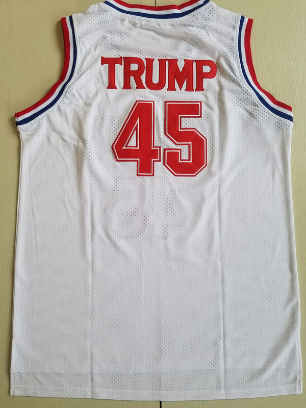 Donald Trump 45 USA Basketball Jersey