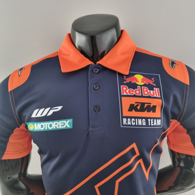 2022 F1 Formula One; KTM Polo Blue Orange