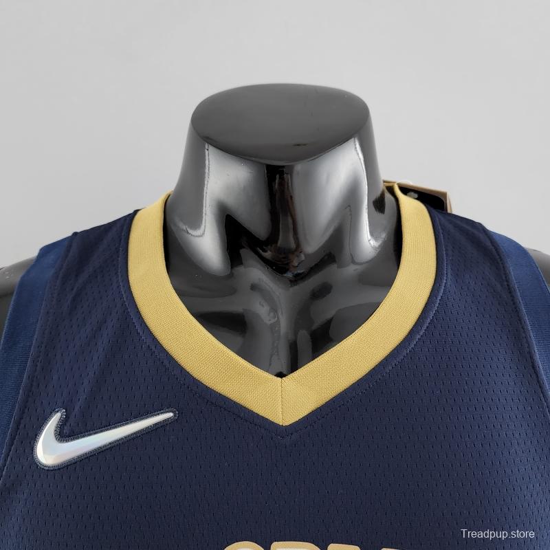 75th Anniversary New Orleans Pelicans Williams #1 Navy Blue NBA Jersey