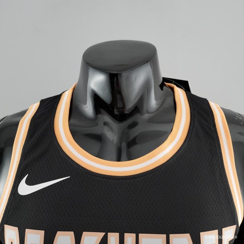 Atlanta Hawks Young #11 Limited Black NBA Jersey