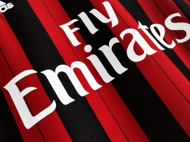 Retro 2013/14 AC Milan Home Soccer Jersey