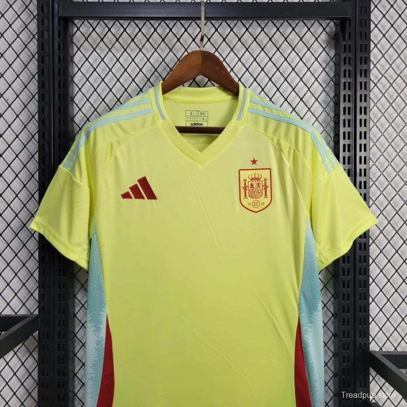 2024 Spain Away Yellow Jersey