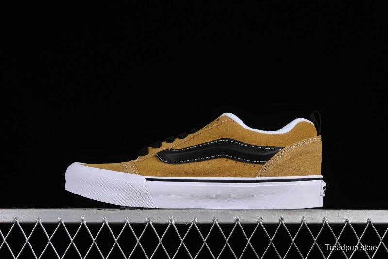 Vans Classics Knu Skool Retro Skate Shoes with Thick Tongue and Oversized Toe - VN0009QC5QJ1