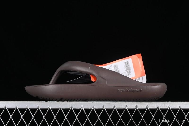 New Balance NB x TAW&TOE Co-branded Brown Ultra-Soft Cloud Cushion Beach Sandals Flip Flops - SD5601GMU