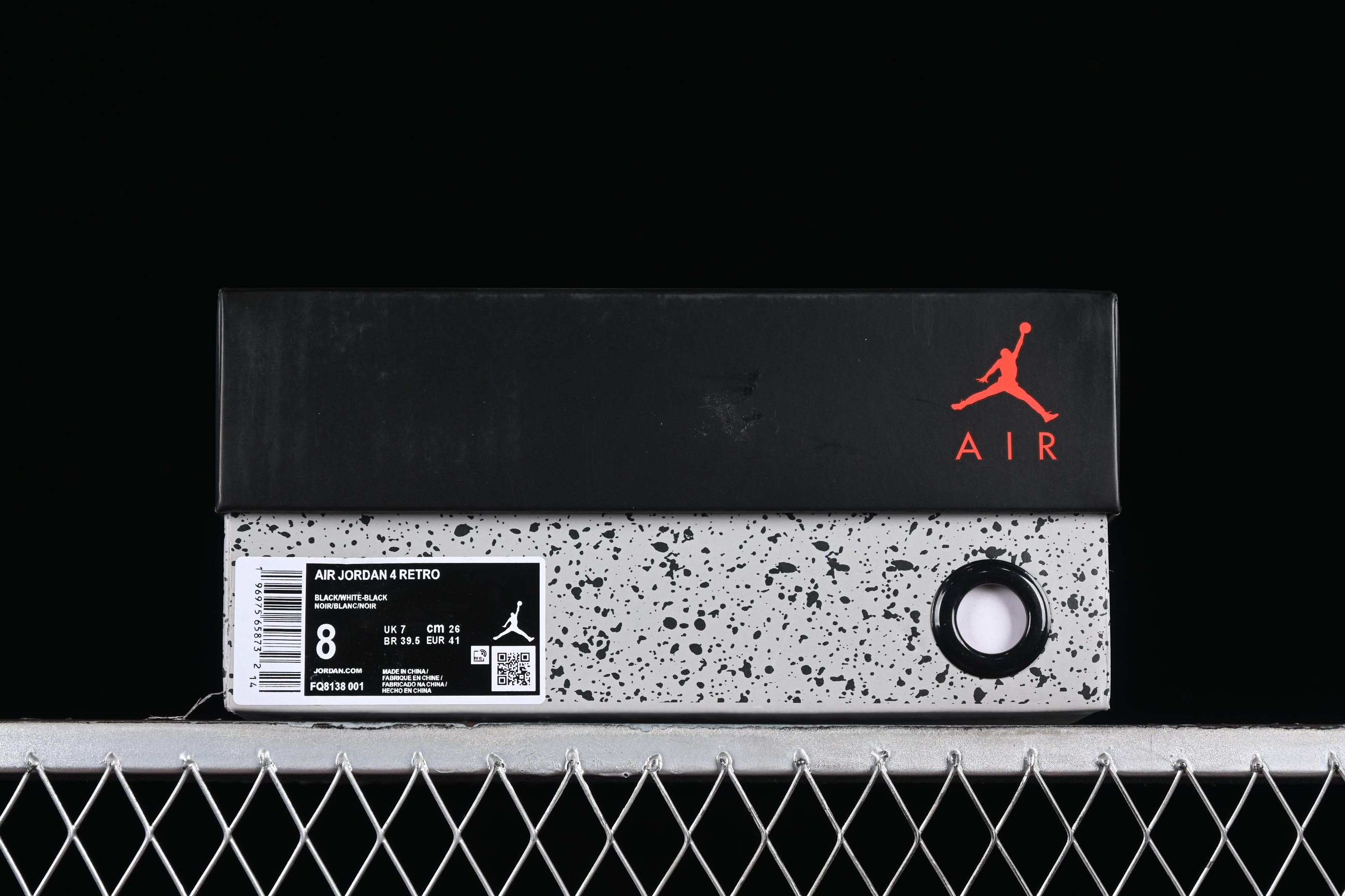 Nike Air Jordan 4 Retro "White Thunder" Basketball Shoes - FQ8138-001
