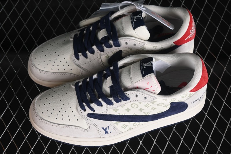 Nike Air Jordan 1 Low OG SP Travis Scott x Fragment Design Collaboration Sneakers - YQ2088-668