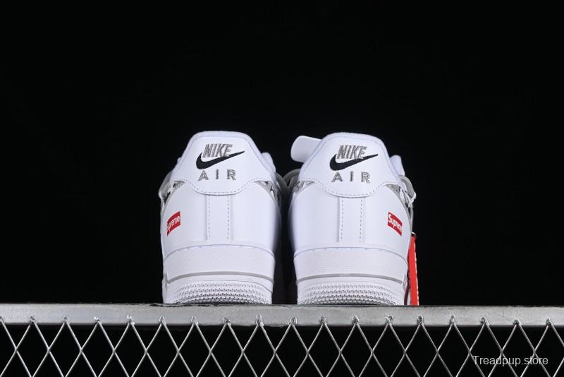 Nike Supreme x Air Force 1'07 Low "Box Logo" Camouflage Print Casual Sneakers - UP1658-595