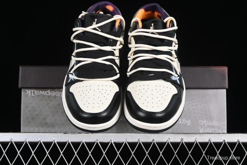 Nike Air Jordan 1 Low AJ1 Panda Prank Hip-Hop Theme - Big Shots Casual Sneakers