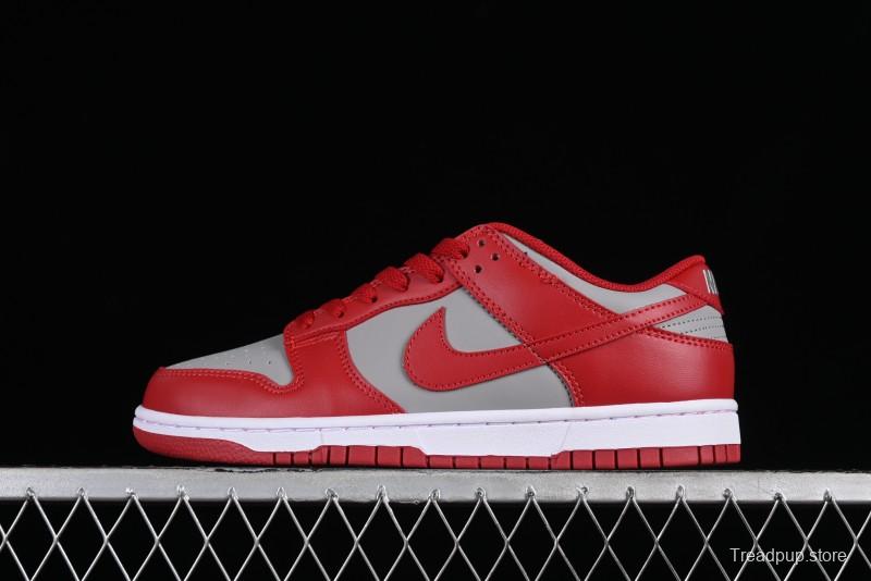 Nike SB Dunk Low Grey Red Colorway Low-Top Casual Skateboarding Shoes - CW1590-0002