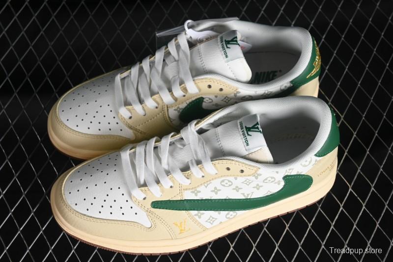 Nike Air Jordan 1 Low OG SP Travis Scott x Fragment Design Collaboration Sneakers - LX1988-300