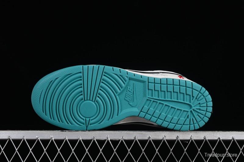 Nike SB Dunk Low LV Collaboration - Beige Violent Bear Anniversary High-End Custom Low-Top Casual Skate Shoes - SJ2068-240