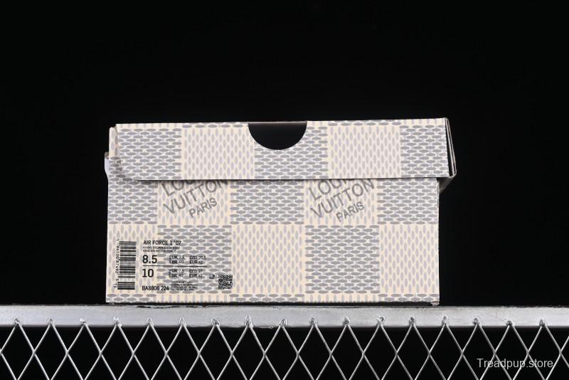 Nike Air Force 1 '07 Low LV Collaboration - Light Brown Casual Sneakers - BA8806-224