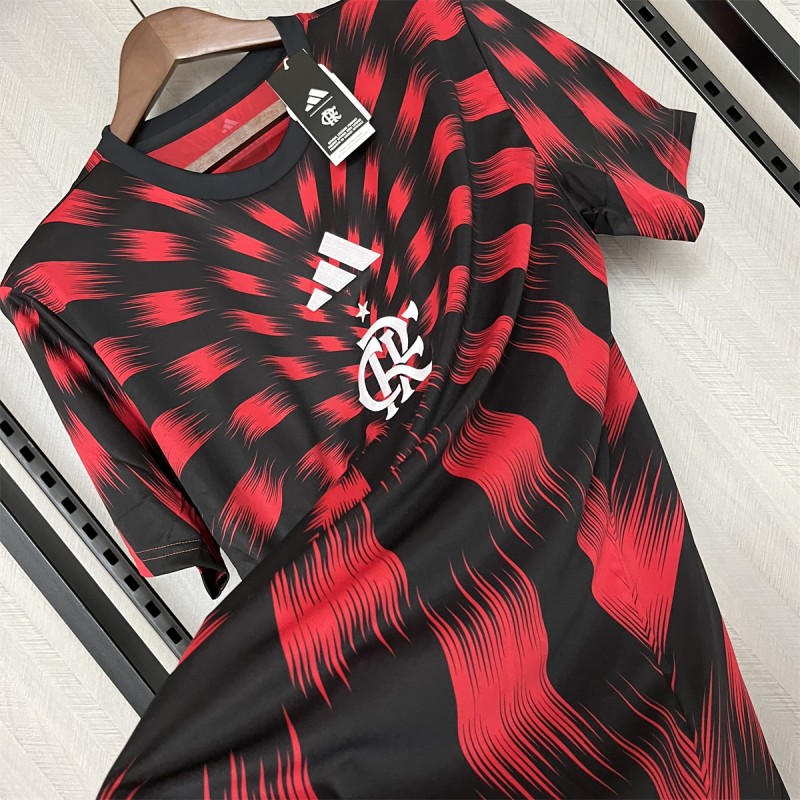 25/26 Flamengo Pre-match Jersey S-XXXXL