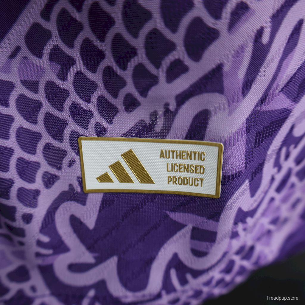 25/26 Player Version Real Madrid Purple Special Edition Jersey