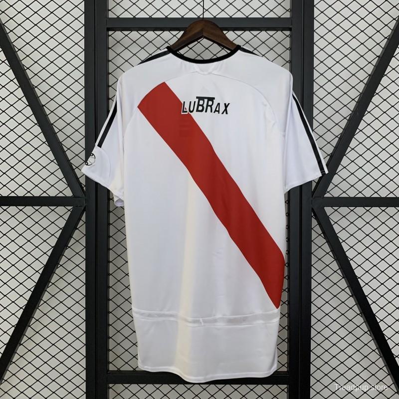 06/07 Retro River Plate Home Jersey
