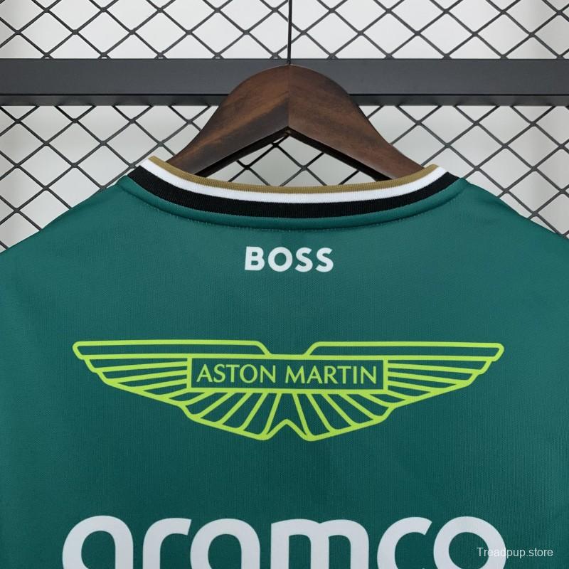 2025 F1 Formula Aston Martin Green T-Shirt