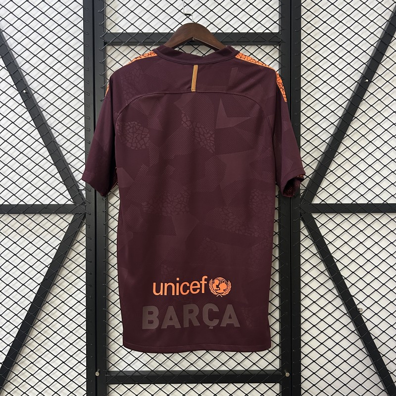 Retro 17/18 Barcelona Third Jersey