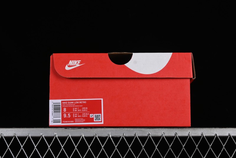 Nike Dunk Low SB Wine Red Black Low-Top Skateboarding Shoes - FJ4616-600