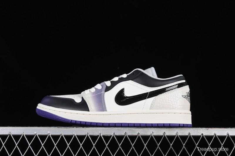 Nike Air Jordan 1 Low "Purple" Casual Sneakers - HF5759-101