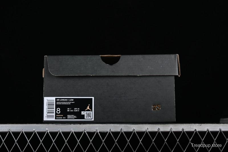 Nike Air Jordan 1 Low AJ1 Casual Lifestyle Sneakers - 553558-414