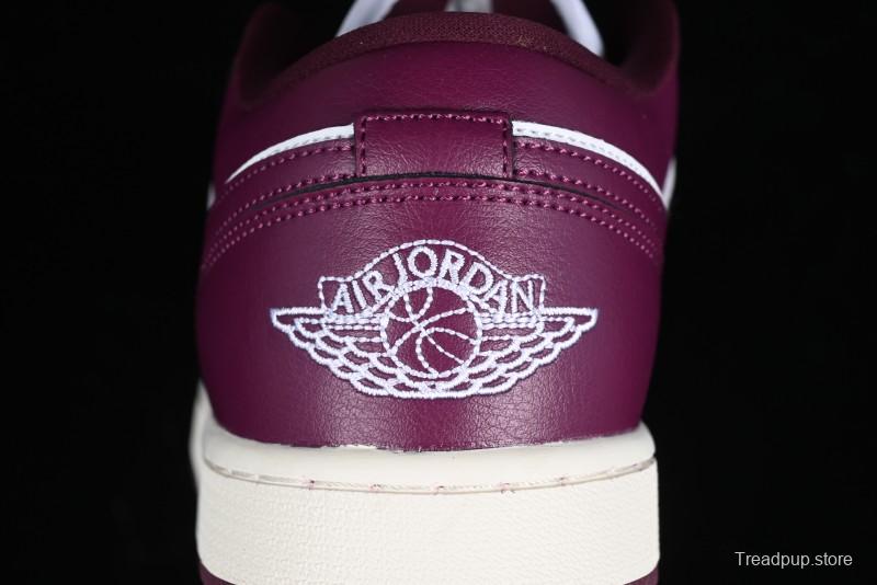 Nike Air Jordan 1 Low AJ1 White Rose Pink Low Top Casual Sneakers DC0774-161