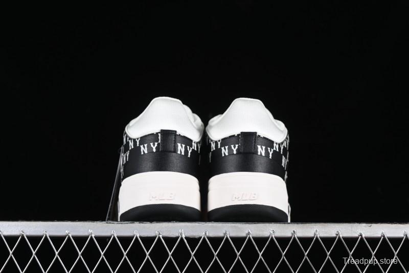 MLB Chunky Liner New York Yankees Hook & Loop Lightweight Platform Sneakers with 6cm Height Increase - 3ASXLM13N50BKS