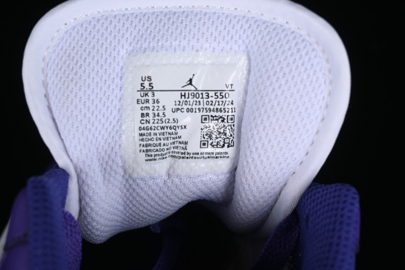 Nike Air Jordan 1 Low AJ1 Charlotte Hornets Lifestyle Casual Sneakers - HJ9013-550