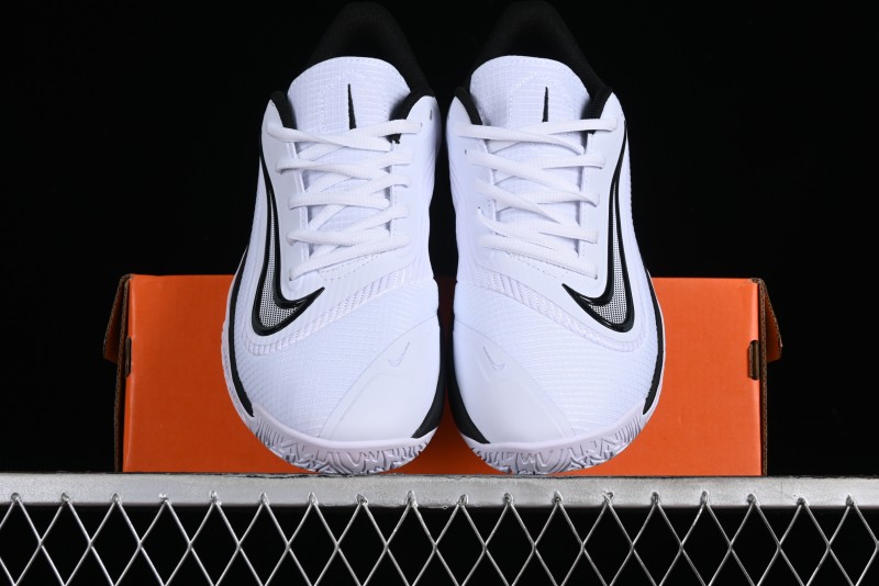 Nike Precision VII Low-Top Basketball Shoes with Cushioned Collar and Herringbone Traction for Quick Movements - FN4322-003