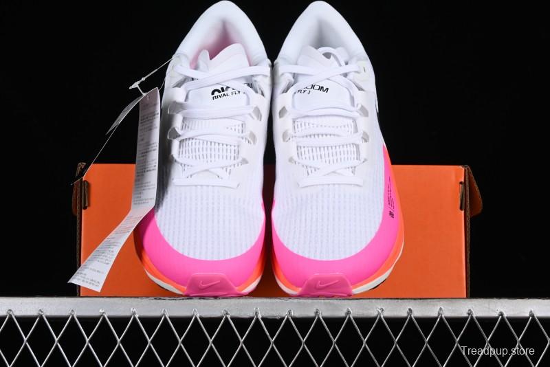 Nike Zoom Rival Fly 3 Lightweight Fabric Comfortable Cushion Slip-Resistant Low-Top Casual Running Shoes - DJ5426-100