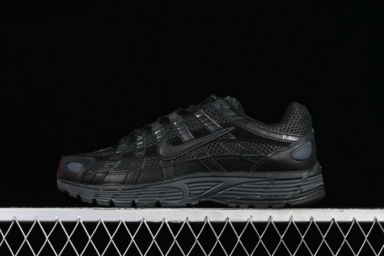 Nike P-6000 PRM Retro Casual Sneakers with Vintage Running Shoe Design - FQ8732-010