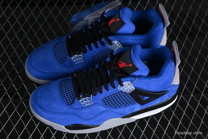 Nike Air Jordan 4 Retro Basketball Shoes with Premium Suede and Eminem Encore Design - AJ4