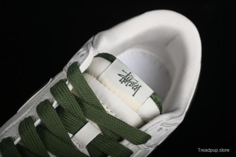 Stussy x Nike SB Dunk Low Anniversary Premium Customized Sneakers - DQ1098-381