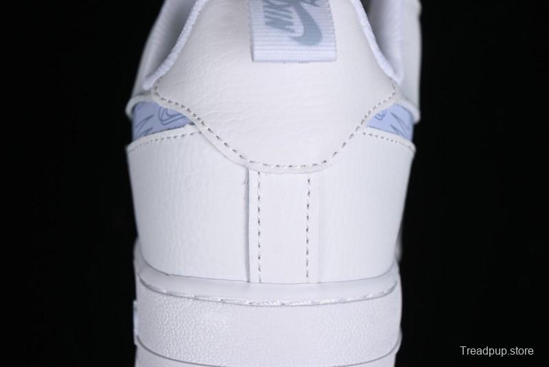 Nike Air Force 1 '07 Low Hazy Purple Casual Sneakers with Full-Length Air Solo Cushion - FB8971-800