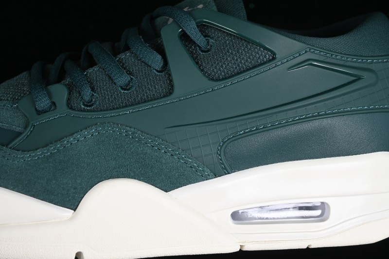 Nike Air Jordan 4 Remastered Military Green Retro Sneakers - FQ7940-300