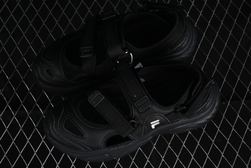 Fila Fusion Unisex Breathable Slip-Resistant Summer Sandals with Cushioned Sole - T12W321401EBK