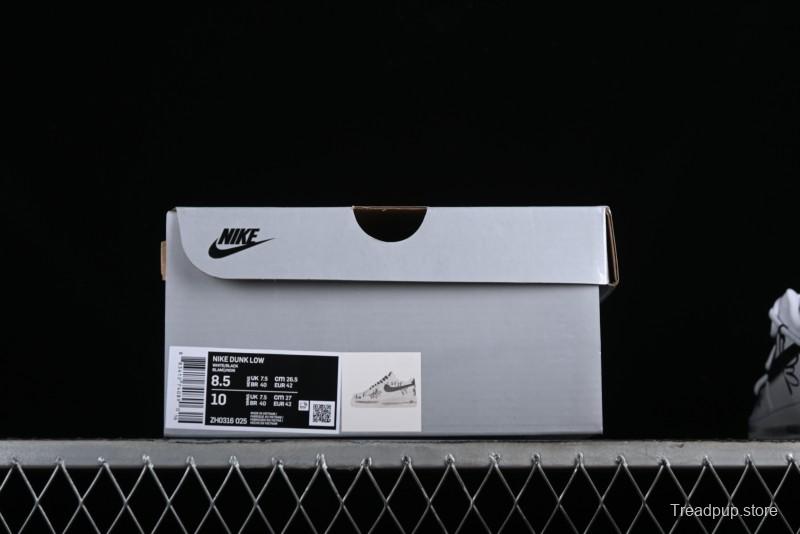 Nike Air Force 1 '07 Low Daisy Print Casual Sneakers with Lace-Up - ZH0316-025