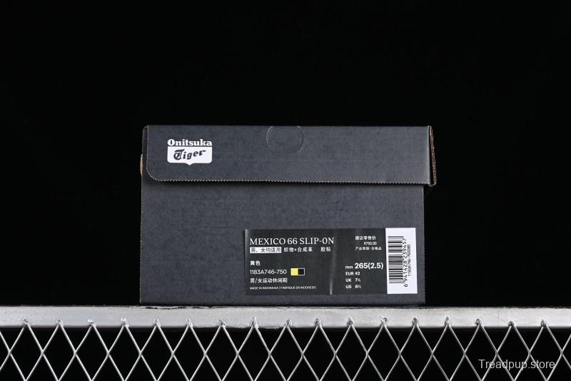 Onitsuka Tiger Mexico 66 Low-Top Canvas Casual Running Shoes - 1183A746-750