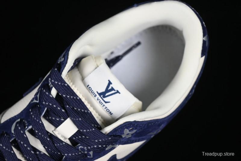 Nike SB Dunk Low LV Collaboration Anniversary Customized Low-Top Casual Sneakers - XD6188-029