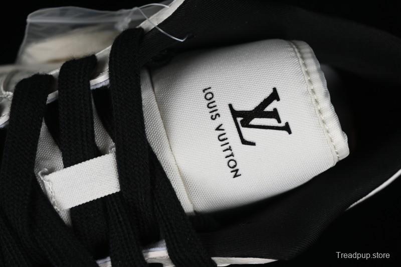 Nike Air Jordan 1 Low LV Collaboration - Printed Knight High-End Custom Low-Top Culture Basketball Shoes SJ9950-005