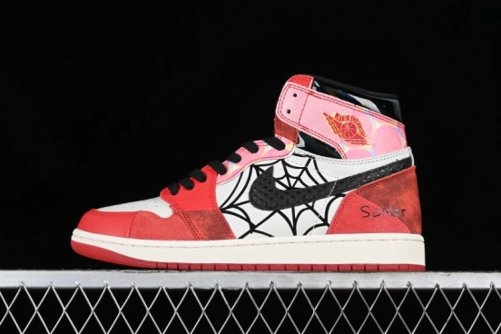 Nike Air Jordan 1 High OG "Next Chapter" Basketball Shoes with Original Leather and 3D Wings Logo - DV1748-601