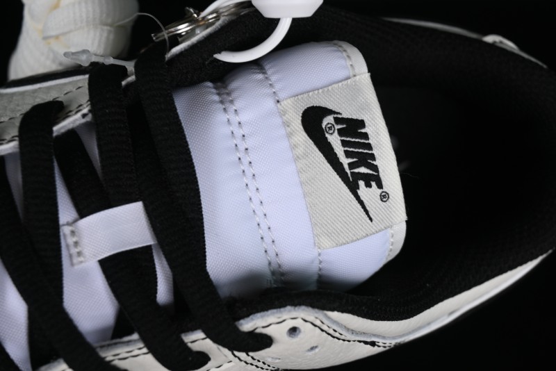 Nike SB Dunk Low UN Collaboration - Beige Black Swoosh Anniversary High-End Custom Low-Top Casual Skate Shoes - FC1688-139
