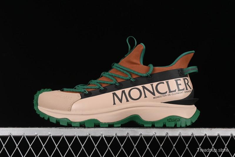 Moncler Trailgrip GTX Hiking Shoes with Cordura Nylon Gore-Tex Waterproof and Vibram Outsole - M00240M3457