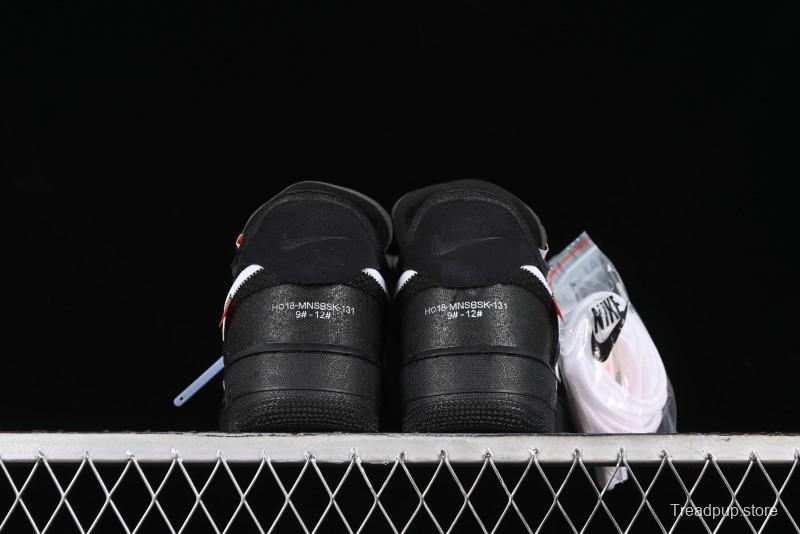 Nike Off White x Air Force 1 Low OW Transparent Black - AO4606-001