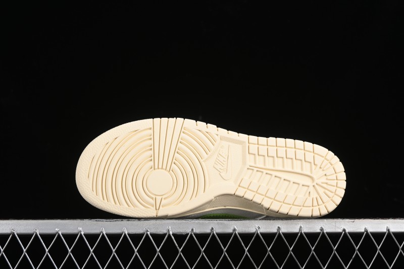 Nike SB Dunk Low Stone Island Collaboration - Spring Green Anniversary High-End Custom Low-Top Casual Sneakers - XB3802-348