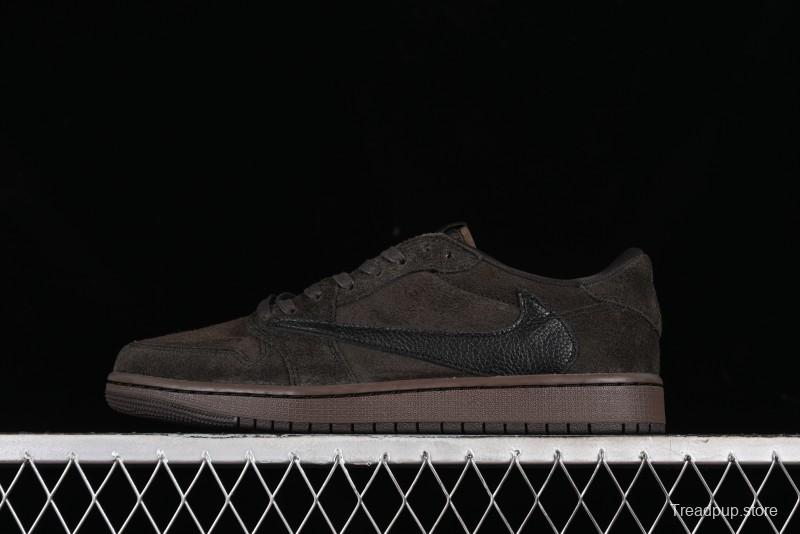Nike Travis Scott x Air Jordan 1 Low OG Retro Sneakers - DM7866-202