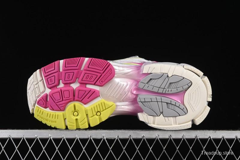 Balenciaga Runner Kith Four Color Retro Casual Sneakers - W3RMU9517