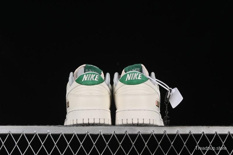Nike SB Dunk Low Gucci Collaboration - Anniversary High-End Custom Low-Top Casual Sneakers - KK1688-051