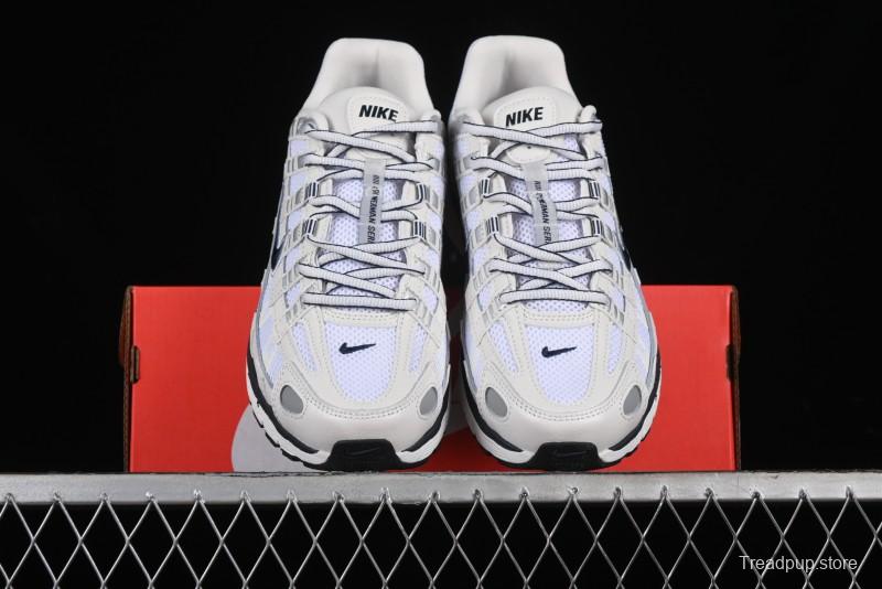 Nike P-6000 Prm Retro Casual Sneakers with Lightweight Design - CD6404-018