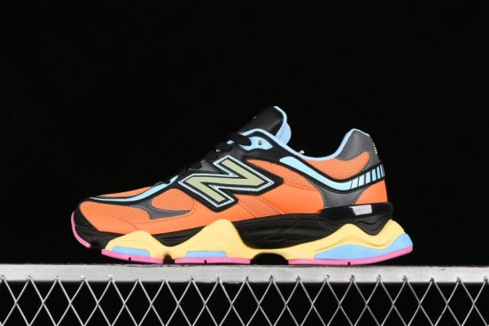 Joe Freshgoods x New Balance 9060 Retro Casual Running Sneakers with ABZORB Cushioning - U9060GB