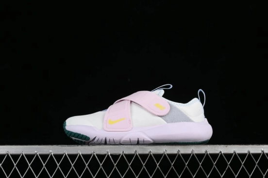 Nike Flex Advance Hook and Loop Breathable Soft Lightweight Kids Shoes - CZ0186-100